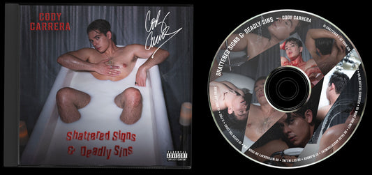 Shattered Signs & Deadly Sins CD - Signed by Artist